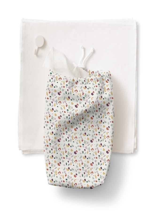 اسمبلي لفافة مناشف مطبخ إيسيمبلي بدون ورق - مناشف مطبخ قابلة لإعادة الاستخدام، عبوة من 12 قطعة، قطن قابل للغسل مع كيس غسيل وخطاف - بدون نفايات، ماصة، قابلة للغسل - تيرازو - Image 1